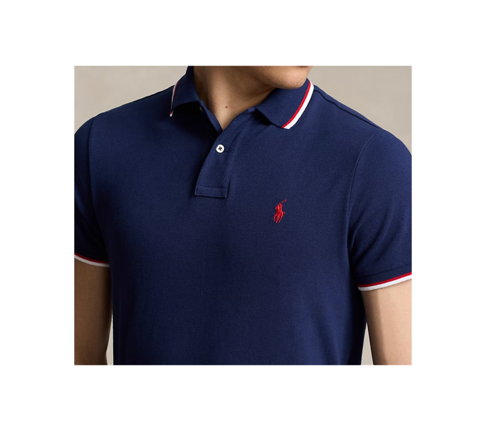 Рубашка-поло Classic Fit Mesh Polo Ralph Lauren