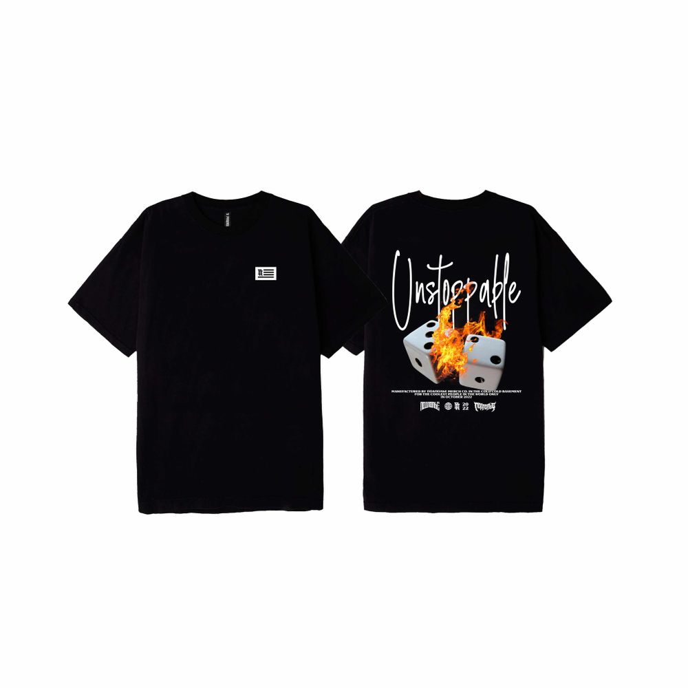 Футболка Подполье Кубики Черная