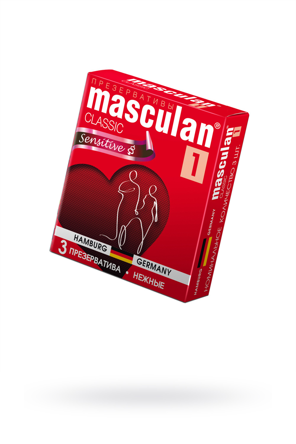 Презервативы Masculan 1 Classic Нежные, 3шт