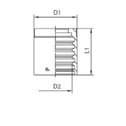 Муфта DN 12 1SC
