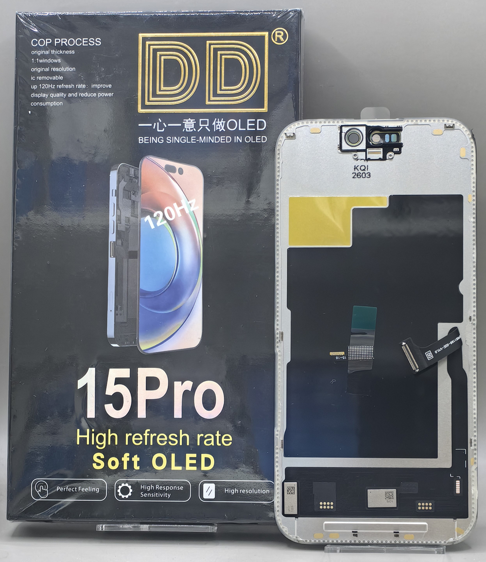 Дисплей iPhone 15 Pro SOFT Oled 120Hz DD
