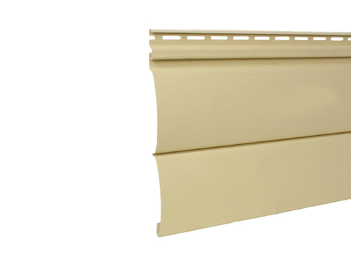 Сайдинг Двойной блок-хаус Tecos Бежевый