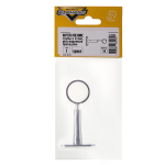 Крепление трубы к стене регулируемое проходное хром "Element" 132090