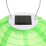 Светильник дачный на солн. батарее «Фонарик» 20 см, 1 лампа LED, с подвесом, Салатовый