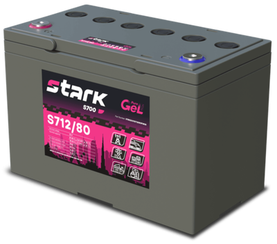 Тяговые аккумуляторные батареи STARK S712/80