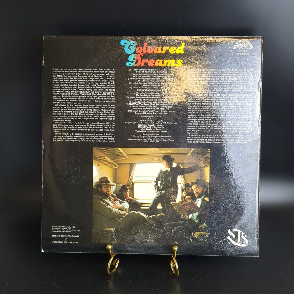 LP Lesek Semelka - Coloured Dreams. Виниловая пластинка 12 дюймов Supraphon Чехословакия 1985 год