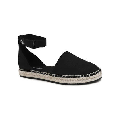 Эспадрильи Ankle CALVIN KLEIN JEANS - черный(YW0YW01027)