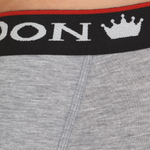 Набор из 3 серых меланжевых трусов-боксеров DonDon (Размер: S) (Цвет: серый)