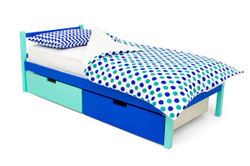 Детская кровать тахта Бельмарко Svogen мятно-синий