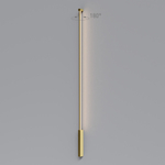 Настенный светодиодный светильник Elektrostandard Alto 40133/LED 3000K латунь