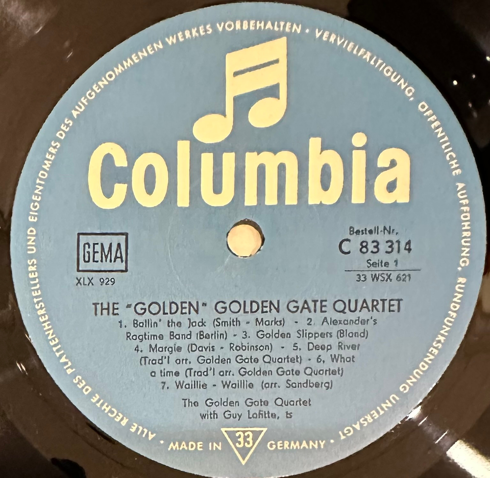The Golden Gate Quartet - The Golden (Германия)
