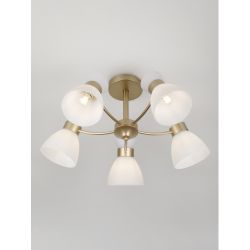 Люстра Rivoli Wendy 9184-305 5хЕ27 60 Вт модерн | Лайт