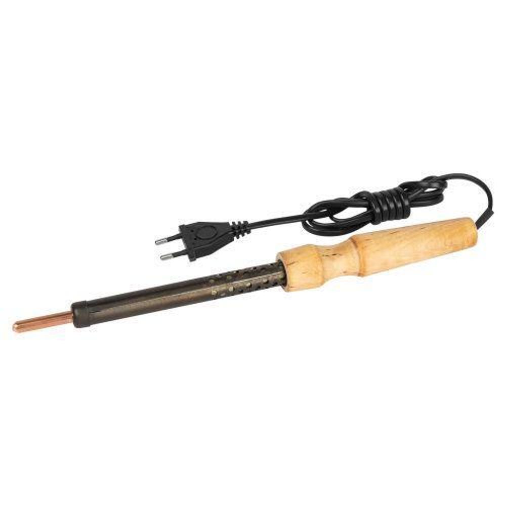 Паяльник ЭПЦН с деревянной рукояткой 230В 80Вт Россия Эра Б0061033 Паяльник ЭПЦН с деревянной рукояткой 230В 80Вт Россия Эра Б0061033