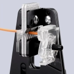 Прецизионный инструмент для удаления изоляции чернёные 195 мм Knipex 12 12 12