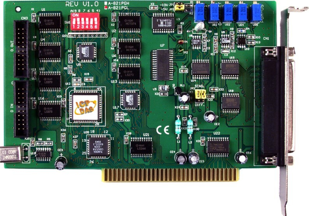 Плата  ICP DAS A-821PGL CR
