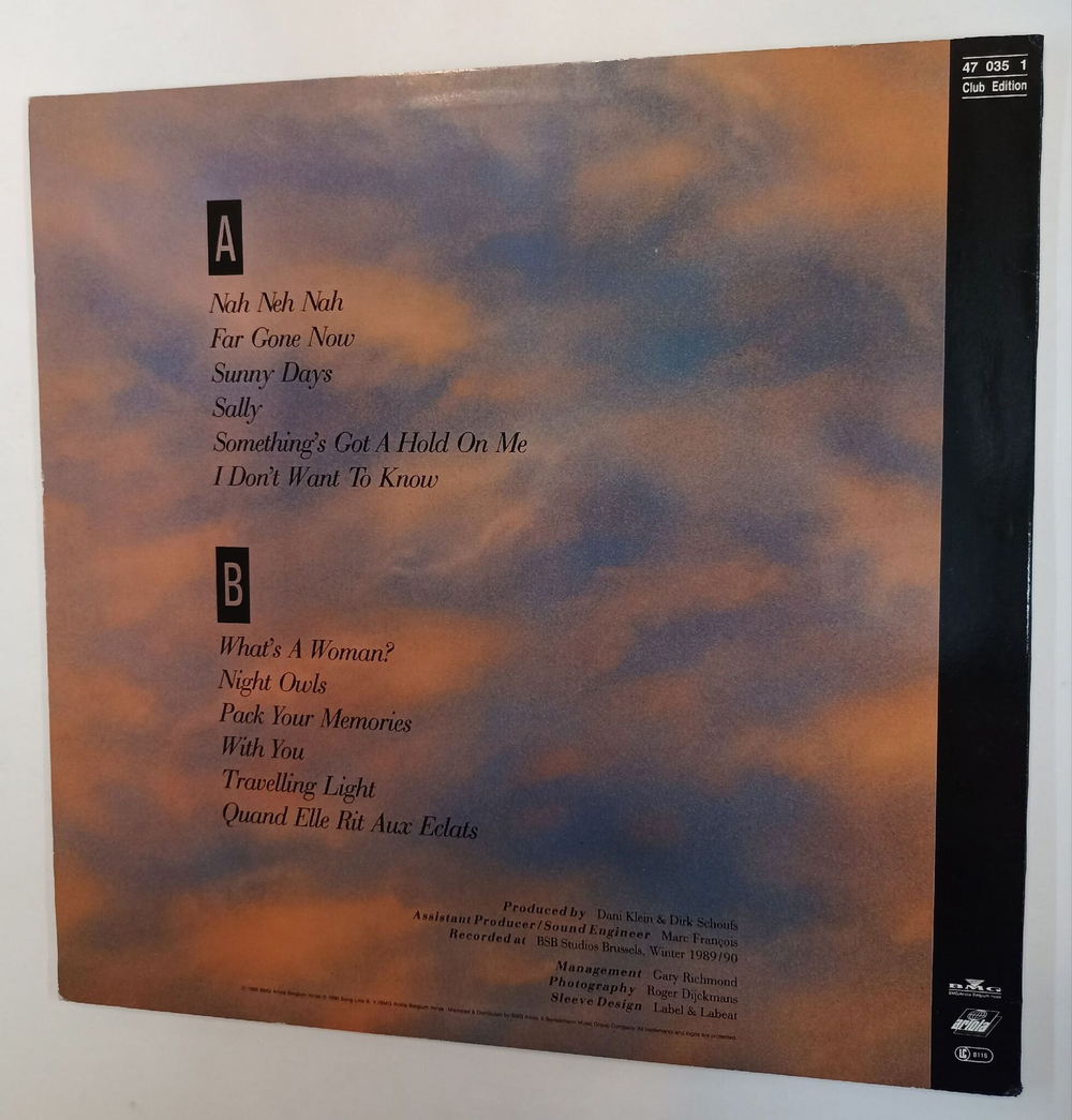 Винтажная виниловая пластинка LP Vaya Con Dios Night Owls (Germany 1990) (Club Edition)