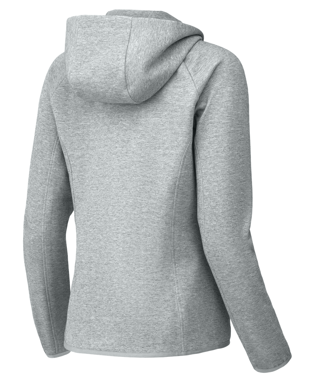 Худи на молнии женское ESSENTIAL Athlete Hooded FZ Jacket W, серый