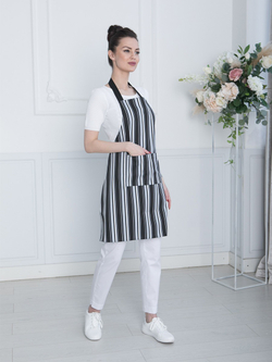 Поварской фартук MediS.moda в полоску Ф-208