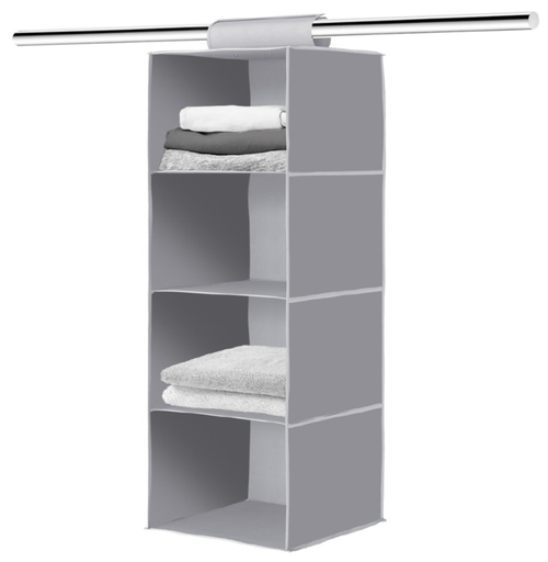 Кофр для хранения подвесной Haushalt 300х300х840 gray