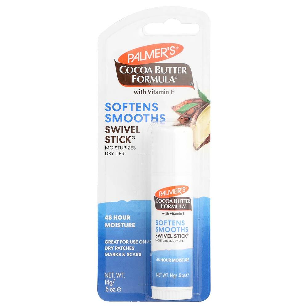 Palmer's, Cocoa Butter Formula® с витамином E, стик-стик, 14 г (0,5 унции)