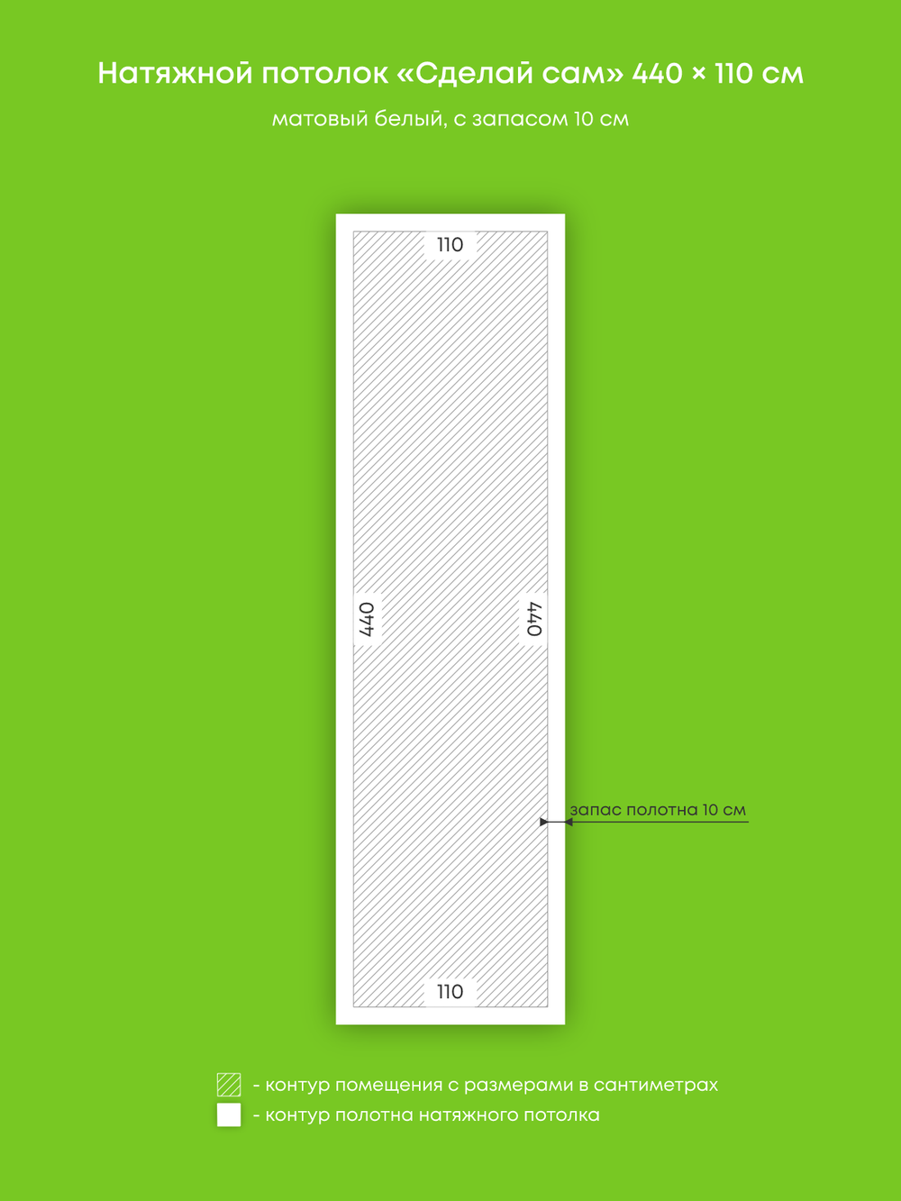 Натяжные потолки 4.8 м2, 3.8 м2