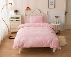 Детское постельное белье Sofi De MarkO Лебедушка персиковое