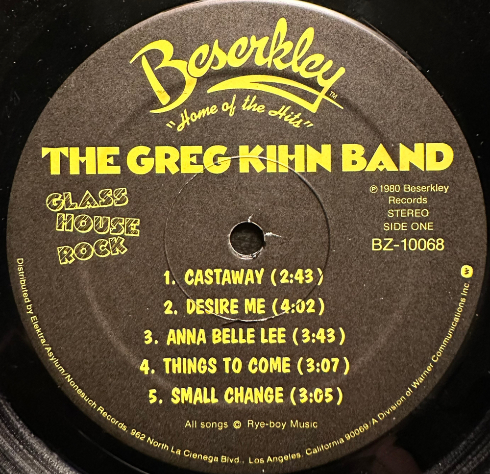 Greg Kihn Band - Glass House Rock (США 1980г.)
