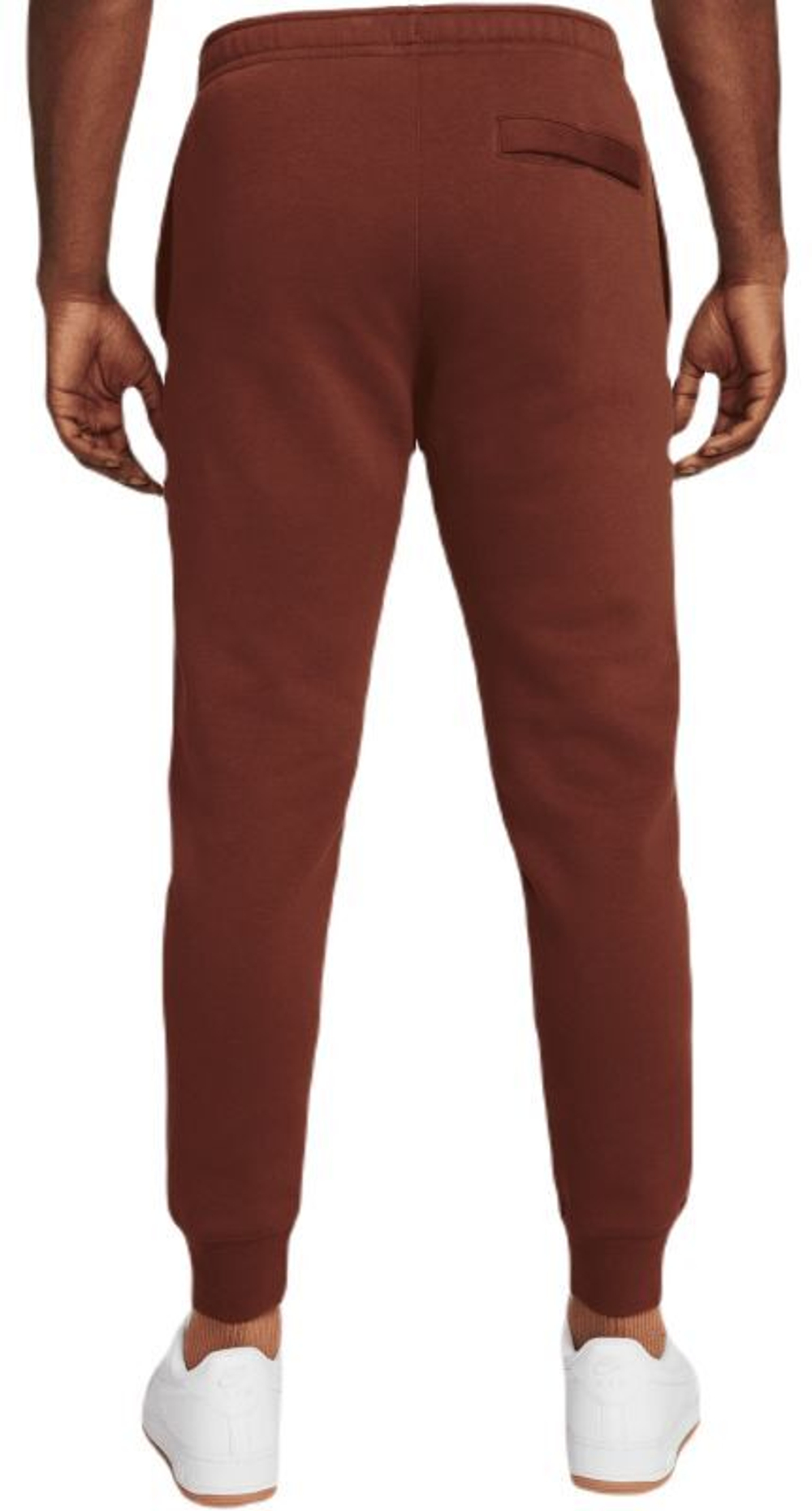 Мужские теннисные штаны Nike Sportswear Club Fleece - oxen brown/oxen brown/white