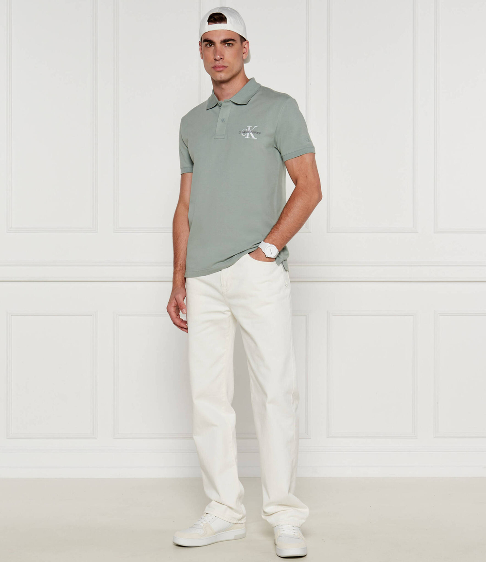 Поло CALVIN KLEIN JEANS - зеленый(J30J325664)