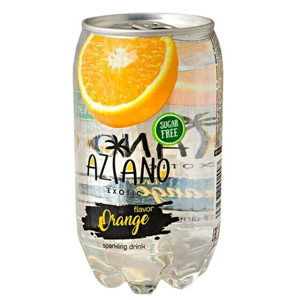 Газированный напиток Aziano Orange 350мл