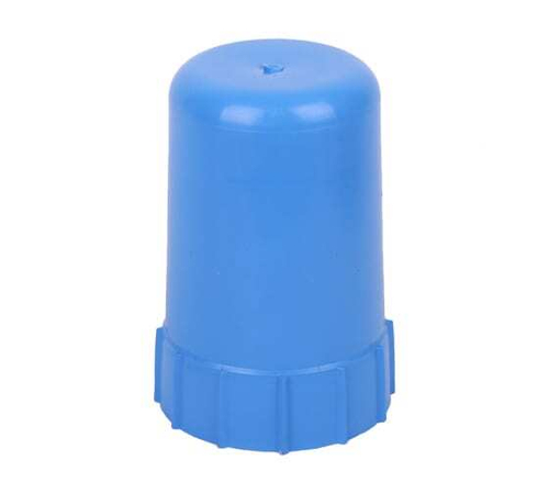 Колпак на баллон пластик синий