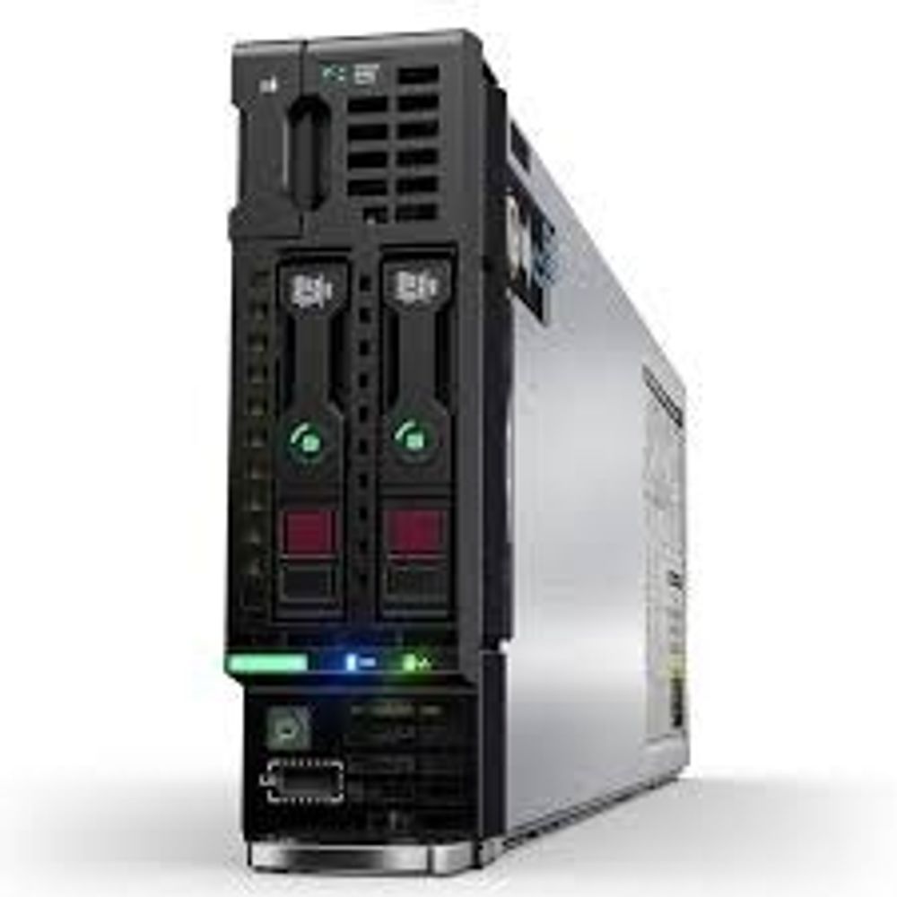 Сервер HPE Proliant BL460c Gen10 Gold 5120/2xXeon14C 2.2GHz(19.25MB)/4x16GbR1D_2666/ P204i-bFBWC(1GB/RAID0/1/10/5/6)/noHDD(2)SFF/noDVD(not avail.)/iLO std/2x10GbFlexLOM(536FLB)/1slotEncl