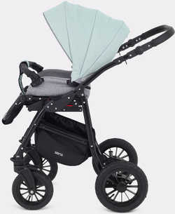 Детская коляска Rant Siena New 2 в 1 10 серый-ментоловый