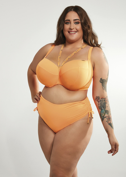 Плавки Kris Line Malibu слипы High Waist (оранжевый)