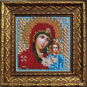 "Икона Божия Матерь Казанская"-2011ДПИ вышивка