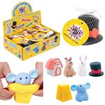 Игрушка-антистресс "ШЛЯПА, СЫР, ДОМИК" 6 см, ассорти 3 вида, дисплей, JOLLY JOT (ДЖОЛЛИ ДЖОТ), 665767