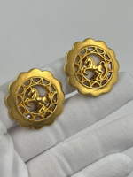 Клипсы с лошадьми Hermes