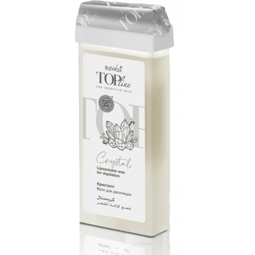 ГИБРИДНЫЙ ТЁПЛЫЙ ВОСК В КАРТРИДЖЕ TOP LINE «КРИСТАЛЛ» ITALWAX