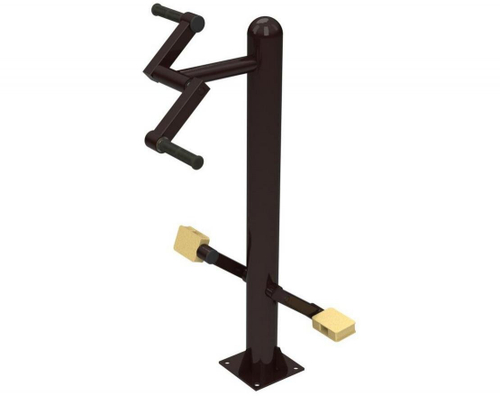 Уличный тренажер Велосипед для колясочников YTM1