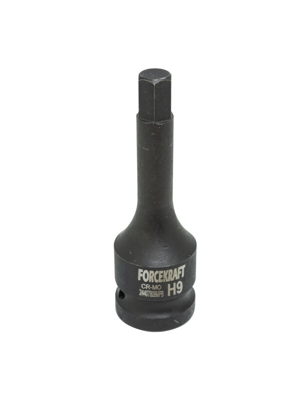 Головка-бита 6-гранная ударная 9мм,1/2'' FORCEKRAFT FK-24407809MPB