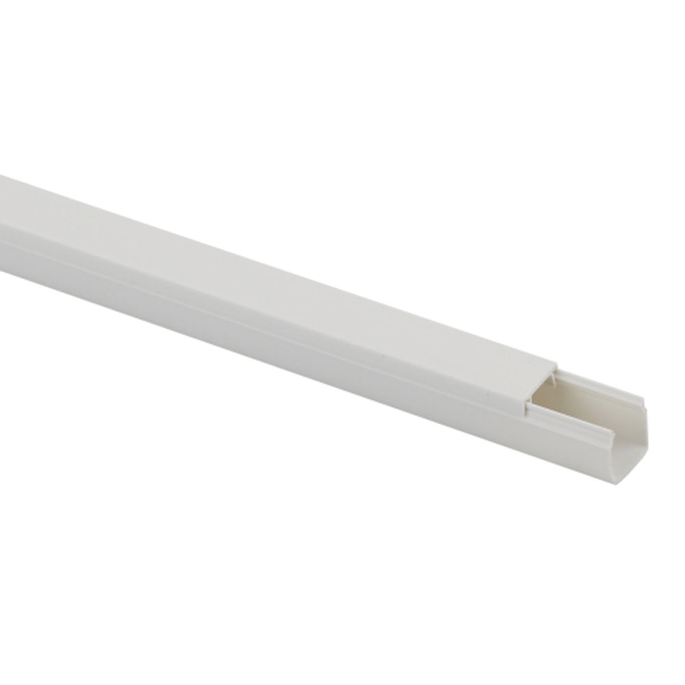 Набор кабель-канала ЭРА KK-W-12-12-r белый 12х12 2м 12 шт | Кабель-канал магистральный