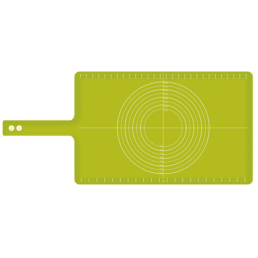 Коврик для теста с мерными делениями Roll-up™ зеленый Joseph Joseph