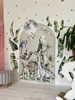 Стикеры ТРОПИЧЕСКИЕ ЛИСТЬЯ