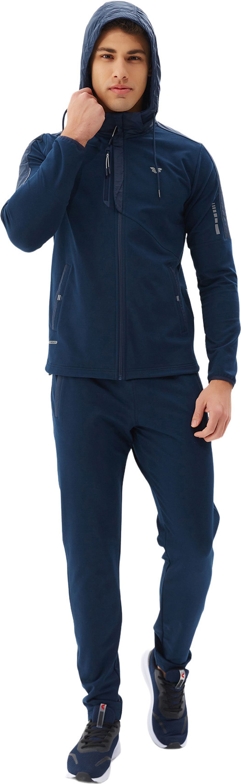Костюм спортивный Bilcee Men's Hooded Zippered Tracksuit