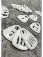 Номерки для гардероба прорезные 401-500