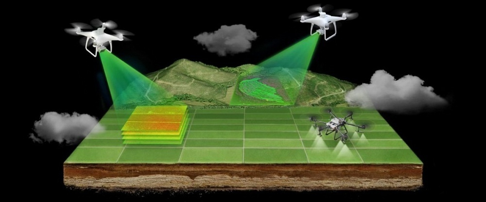 Квадрокоптер DJI Agras T30