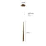 Подвесной светильник MT8863-1H antique brass