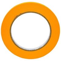 Лента малярная 9 мм 50 м для гладких поверхностей на рисовой бумаге золотистая Master Color