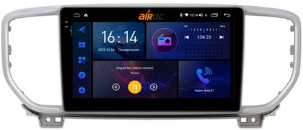 Магнитола для KIA Sportage 2018-2021 - AIROC 2K RI-2329 Android 12, QLed+2K, ТОП процессор, 8/128Гб, CarPlay, SIM-слот