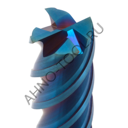 Фреза твердосплавная  10мм (L=100, l=30, хв=10) Z4 45° по закаленной стали BRHM-4EL-D10.0 HRC65 AHNO